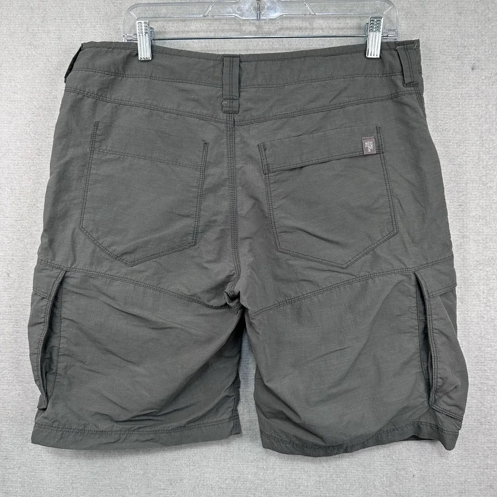 The North Face Libertine Cargo Shorts Men's 34 Nylon Hiking Outdoors Gray